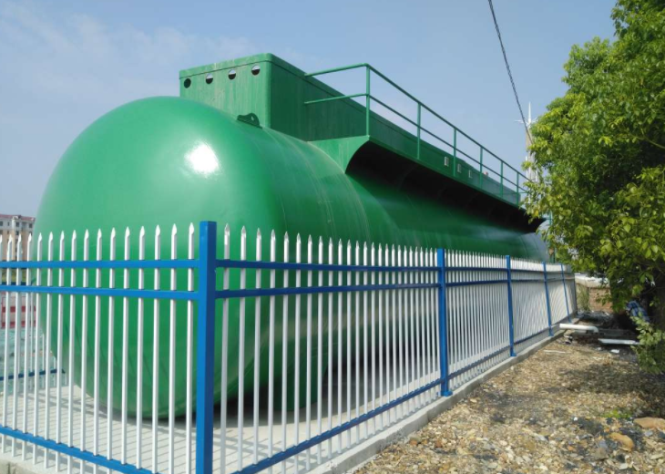 污水处理设备现场